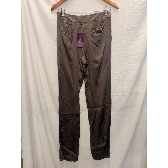 STI Lab Pants - STI LAB NEW 100% Silk Trouser Pants Made‎ in Italy EU 38 Relaxed Cozy